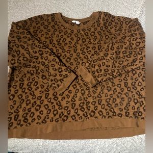 Leopard Print Sweater